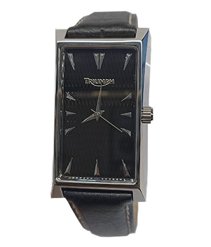 Ρολόι Χειρός TRIUMPH 3012-01 Black Leather Strap TRIUMPH